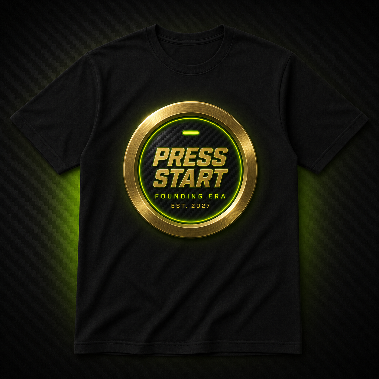 Press Start Tee — Founding Era