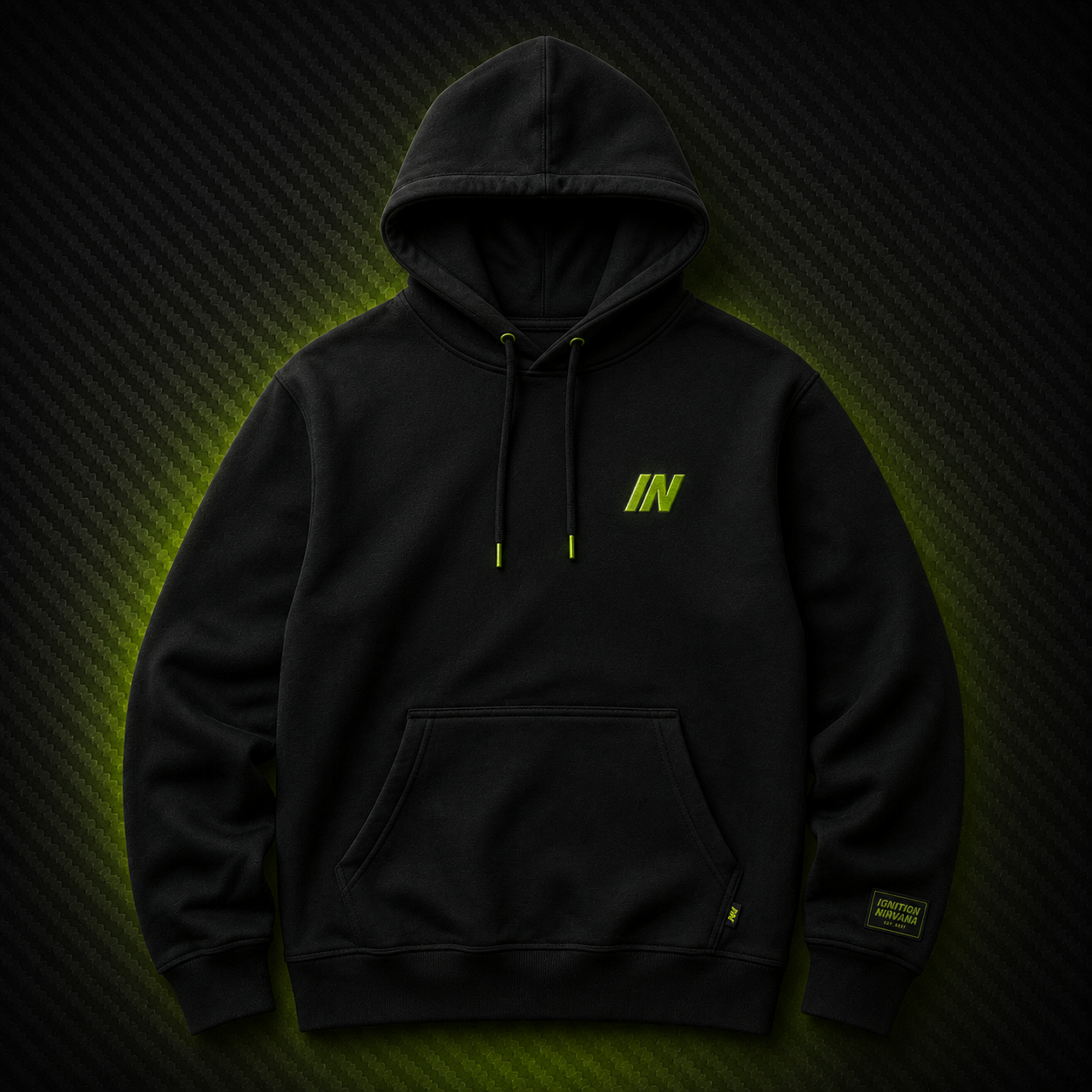 Start Button of Happiness Hoodie